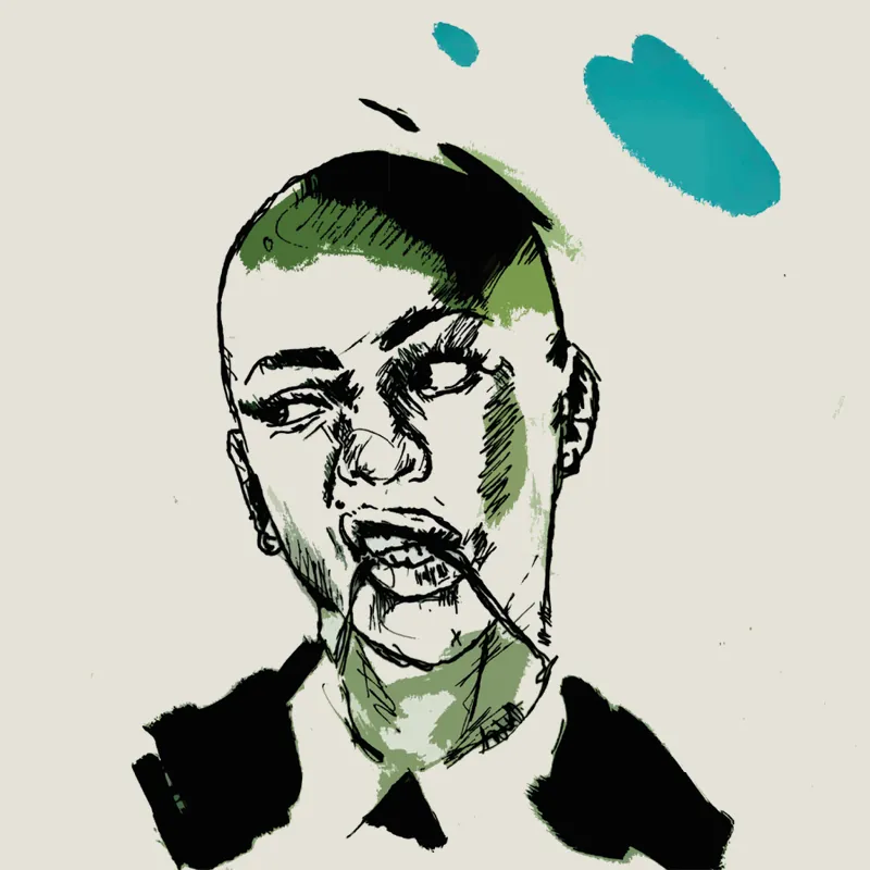 Illustrated portrait of Amahle-Imvelo Jaxa