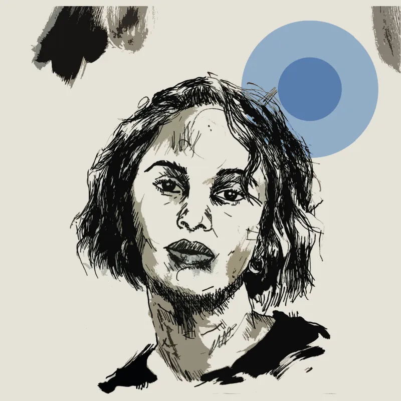 Illustrated portrait of Anarzade Omar