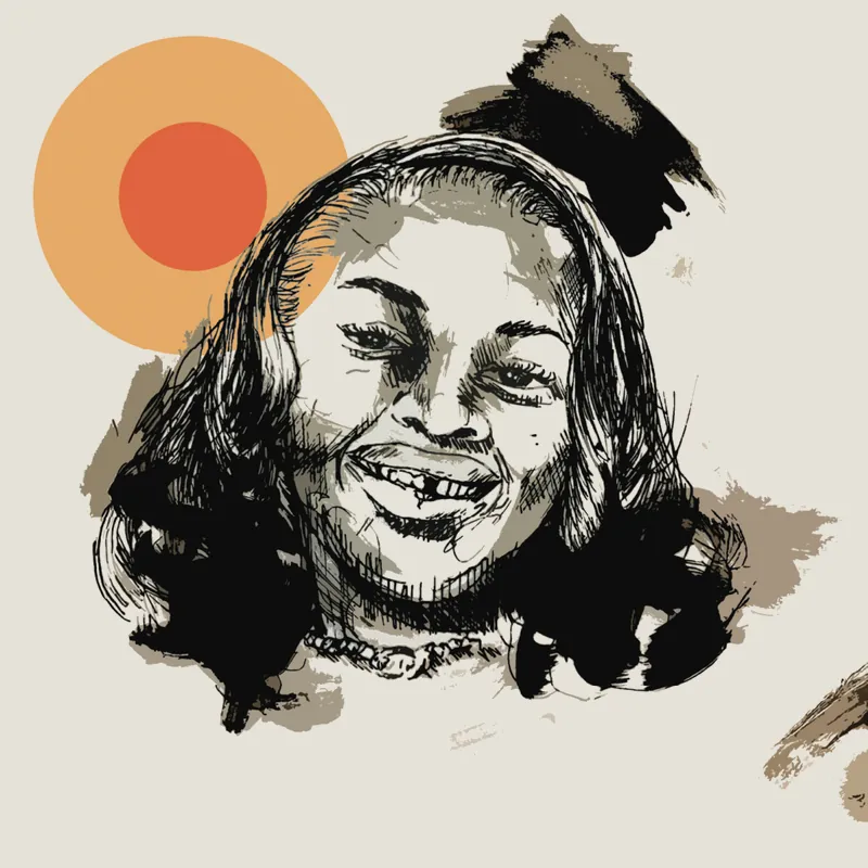 Illustrated portrait of Smangele Shabalala