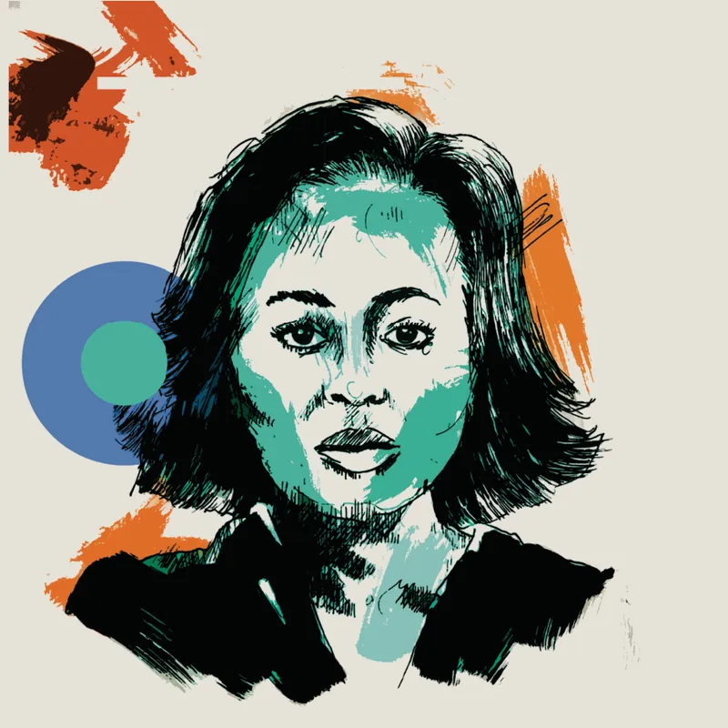 Illustrated portrait of Thandi Gama