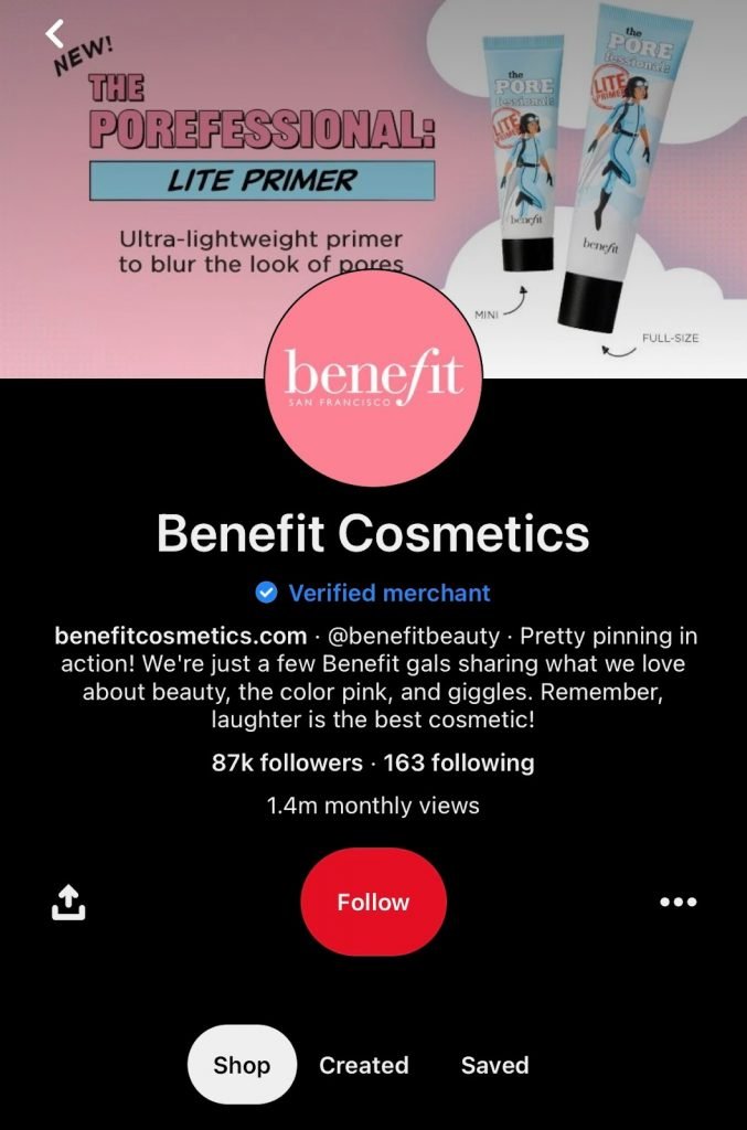 benefit cosmetics