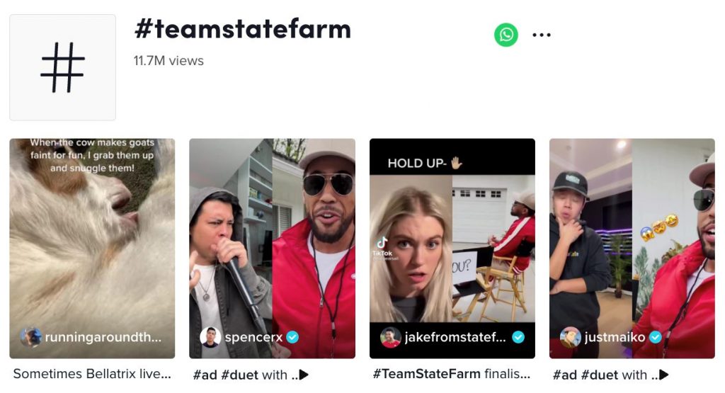 tiktok hashtag statistics